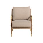 Handcrafted Mango Wooden Sofa Chair - Image 2