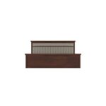 Wooden Artistic Handcrafted Wooden Bed - Image 3