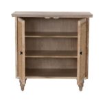 Wooden 2-Door Storage Sideboard with Curved Furniture - Image 4