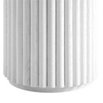 Maru Oak Round Side Table, Washed White - Image 5