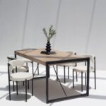 Zola Mango Wood Dining Table - Image 2