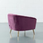 Purple Velvet Chair - Image 4