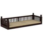 Indian Jhula in Walnut Finished Solid Wood - Image 3