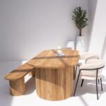 Katerina Mango Wood Dining Table - Image 3