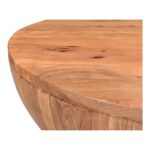 Handcrafted Round Storage Coffee Table - Image 3
