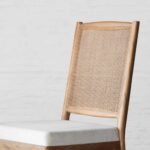 Wooden Artistic Handcrafted Cane Chair - Image 2