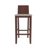 Wooden Long Finished Wooden Handmade Bar Stool - Image 3