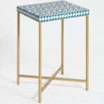 Handmade Inlay Side Table Furniture - Image 3