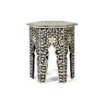 Handmade Inlay Side Table Furniture - Image 4