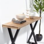 Wooden X Legs Console - Image 5