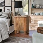 Handcrafted Mango Wood End Table Furniture - Image 3