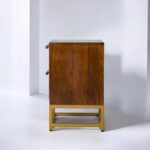 Wooden Cane 2 Drawer Bedside Table - Image 2