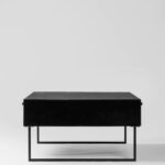 Rajasthani Sheesham Solid Wood Black Finish Coffee Table - Image 4