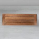 Unique Wooden Cane Console Table - Image 5