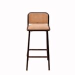 Traditional Handmade Wooden Bar Chair - Image 2
