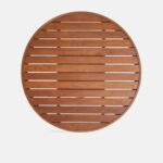 Acacia Solid Wood  Round Coffee Table - Image 5