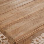 Handcrafted Wooden Dinning Table With Unique Legs - Image 5