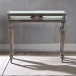 Handmade Mango Wood Console Table with Storage - Image 2