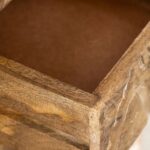 Stylish Mango Wood Bedside Table - Image 7