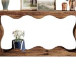 Antique Sap Design Console Table Natural Finish - Image 3