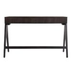 Wooden Artistic Solid Cane Mango Wood Study Table - Image 5