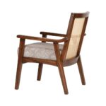 Handcrafted Sheesham Wooden Cane Chair - Image 5