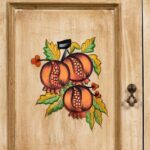 Wooden Handpainted Cabinet - Image 5