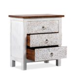 Wooden Carved Chest of Drawer - Image 5