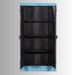 Jodhpuri Wooden Carved Almirah for Storage - Image 5