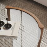 Handcrafted Natural Mango Wood With Mirror Design Coffee Table - Image 5