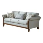 Solid Sonma Droll Upholstered Sofa - Image 3