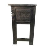 Handcrafted Solid Wood Hand Carving Console Table - Image 4