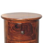 Modern 3 Drawer Side Table - Image 7