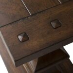 Handcrafted Mango Wood Natural Console Table - Image 8