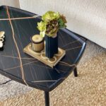 Handcrafted Center Table - Black - Image 5