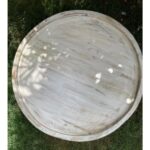 Wooden Round Chakki Coffee - Image 3