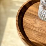 Handcrafted Mango Wooden End Table - Image 4