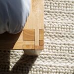Japanese Lightwood Bed - Image 5
