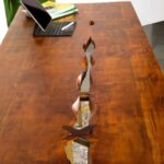 Mango Wood Dining Table - Image 2