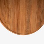 Curve Mango Wood Coffee Table - Image 3