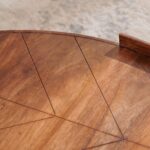 Handcrafted Round Solid Wood Coffee Table Furniture - Image 6
