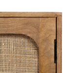 Solid Wood Rattan Sideboard in Sheesham Wood - Image 5