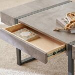 Handcrafted Solid Wood Coffee Table Square Round Furniture - Image 3