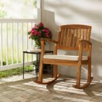 Rocking Solid Wood Chair - Image 5