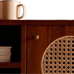 Handcrafted Wooden Tv Cabinet – Natural Finish - Image 2