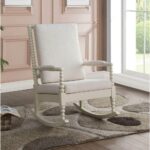 Rocking Solid Wood Chair - Image 4
