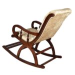 Wooden Hand Crafted Rocking Chair - Image 3