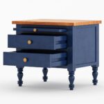 Wooden Home Decor Rattan Florentina  Bedside Table - Image 3