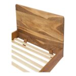 Royale Oak Wood Bed - Image 6