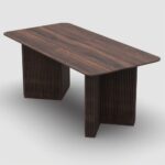 Modern Mango Wood Indian New Design Dining Table - Image 5